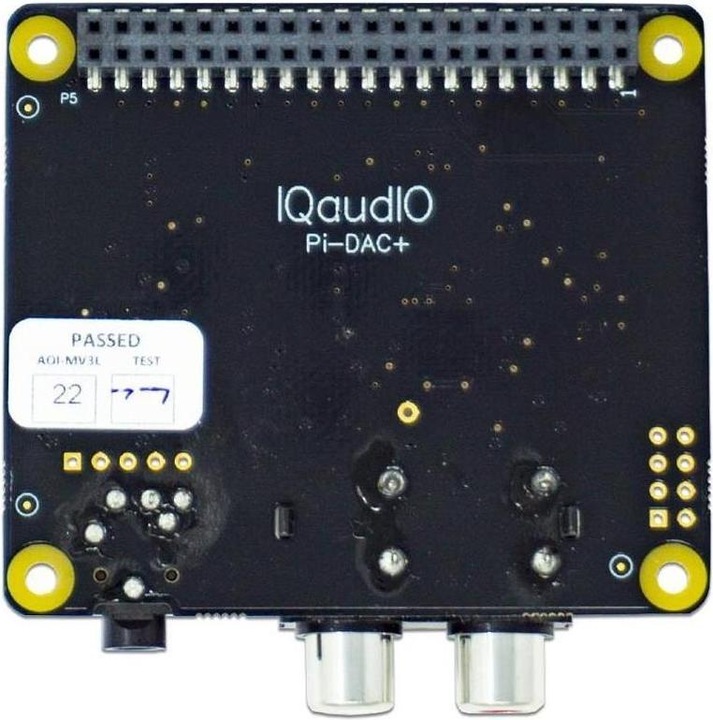 Actual product image Raspberry Pi RPI IQ DAC+ - Shield - IQaudio DAC+