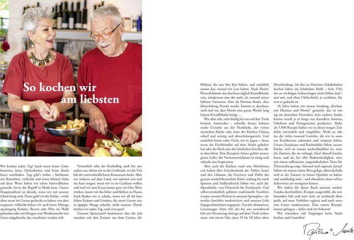 Produktbild Kochen mit Martina und Moritz – So kochen wir am liebsten (Deutsch, Bernd Neuner-Duttenhofer, Martina Meuth, 2023)