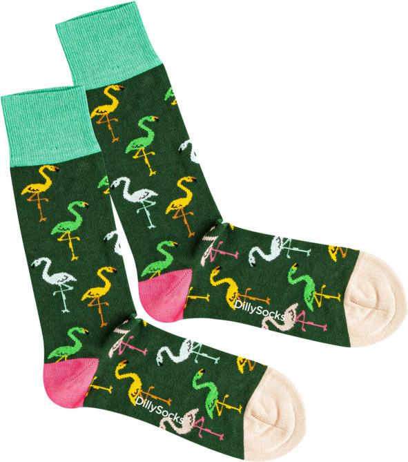 Produktbild DillySocks Flamingo Forest (Einzelpack, One Size)