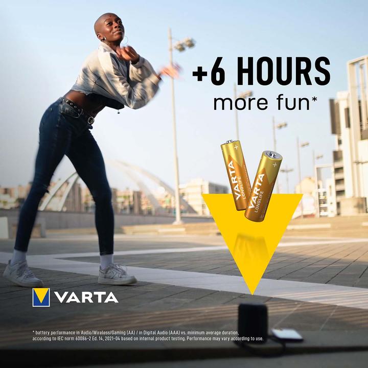 Actual product image Varta Longlife (24 pcs., AA, 2800 mAh)