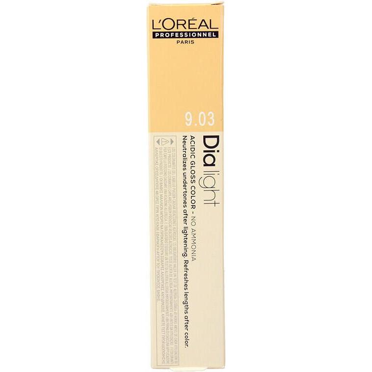 L'Oréal Professionnel, Haarfarbe, DIA LIGHT gel-creme acide sans amoniaque #9,03 50 ml (#9,03)
