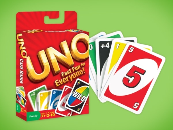 Immagine prodotto Mattel Games Gioco di carte UNO (Italiano, Francese, Tedesco, Inglese, Olandese)
