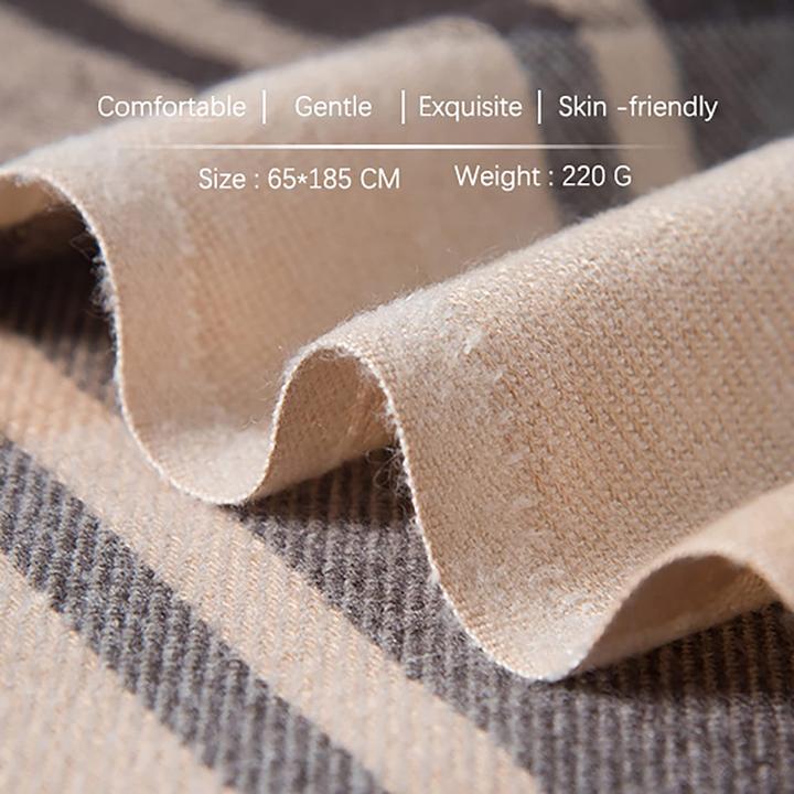 Produktbild Only-Bags.Store schal dicker Strickschal kariertes Halstuch Schal Poncho