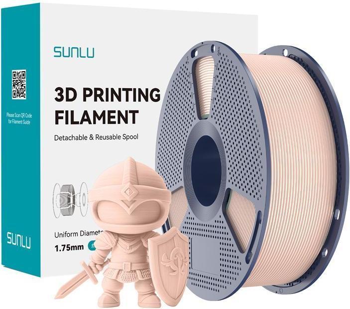 Actual product image Sunlu Filament PLA+ (beżowy) (PLA, 1.75 mm)