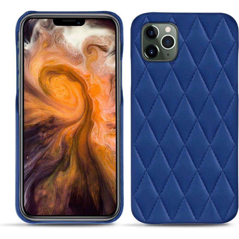 Noreve Lederschutzhülle (Apple iPhone 11 Pro Max), Smartphone Hülle, Blau