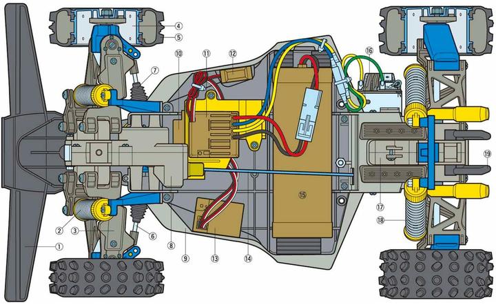 Actual product image Tamiya 1:10 RC The Bigwig (2017) 4WD