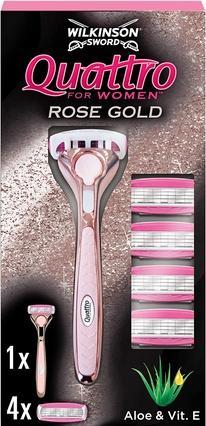 Immagine prodotto Wilkinson Quattro per donna oro rosa
