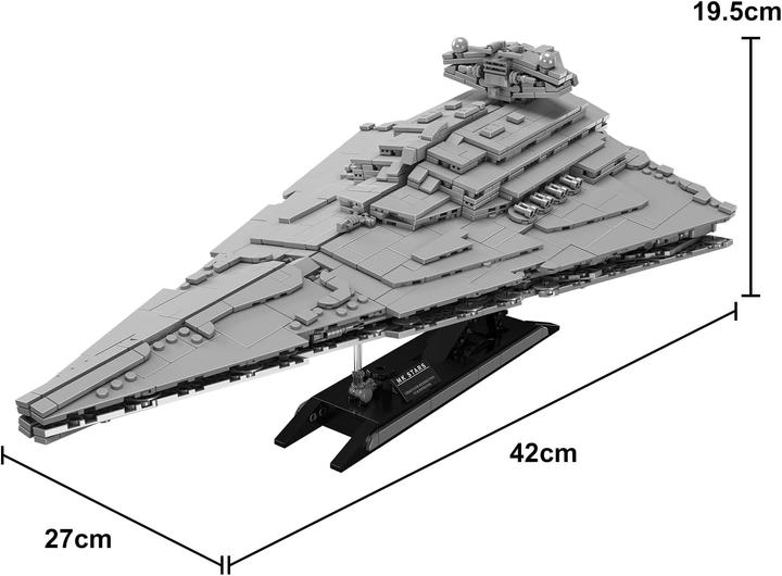 Actual product image Mould King 21073 Imperial Star Destroyer