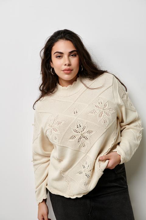 Image du produit Only Knit Fit Haut fermé Curve Pull Pull en tricot (L)