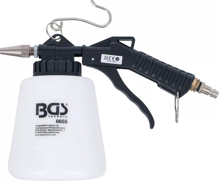 Image du produit BGS Pistolet de sablage au bicarbonate de soude à air comprimé 1 l