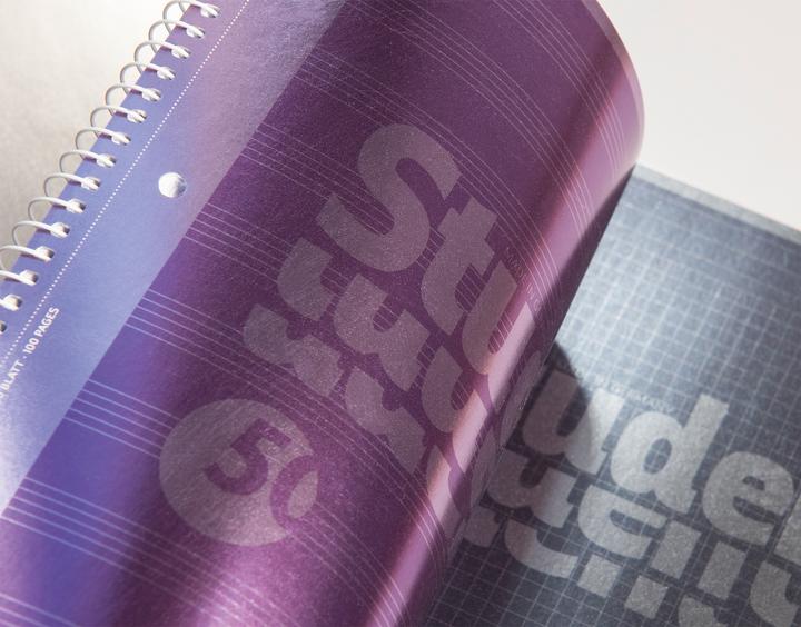 Produktbild Brunnen Collegeblock Premium Noten (A4, Liniert, Weicher Einband)
