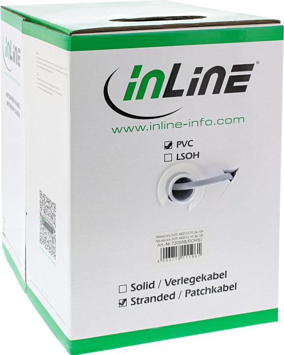 Produktbild InLine Patchkabel Cat.5e (SF/UTP, CAT5e, 500 m)