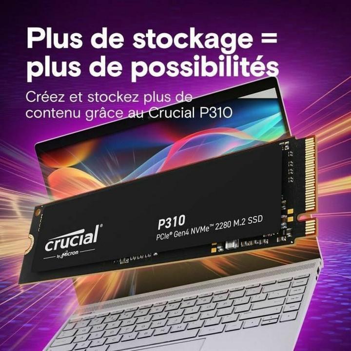 Actual product image Crucial P310 (4000 GB, M.2, M.2 2280)