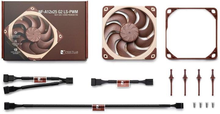 Produktbild Noctua NF-A12x25 G2 PWM (120 mm, 1x)