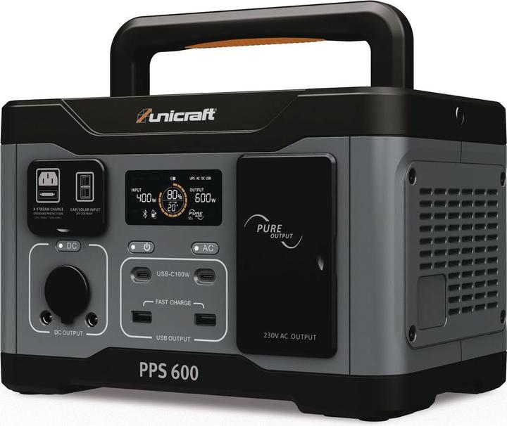 Unicraft Powerstation PPS 600 (512 Wh, 8.50 kg)