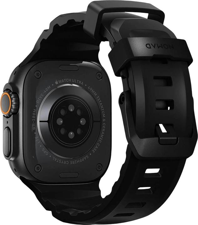 Actual product image Nomad Rocky Point Band (46 mm, 49 mm, FKM (fluoroelastomer) with carbon powder)