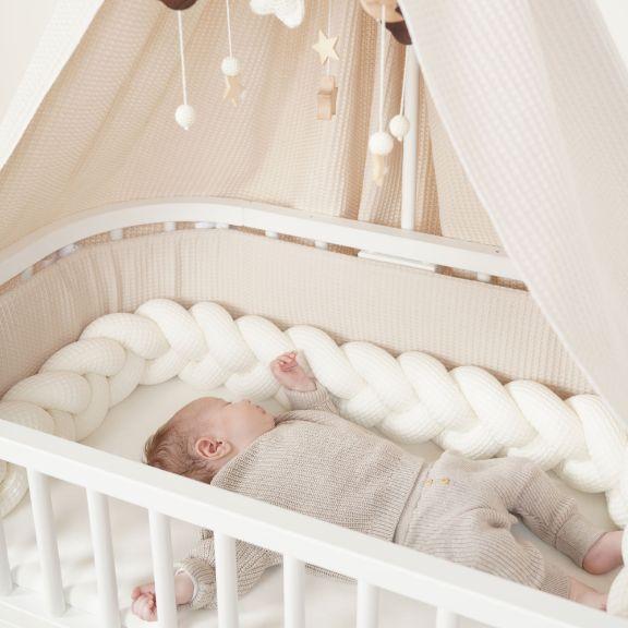 Actual product image Tobi Nestchenschlange geflochten weiss/beige/sand 180