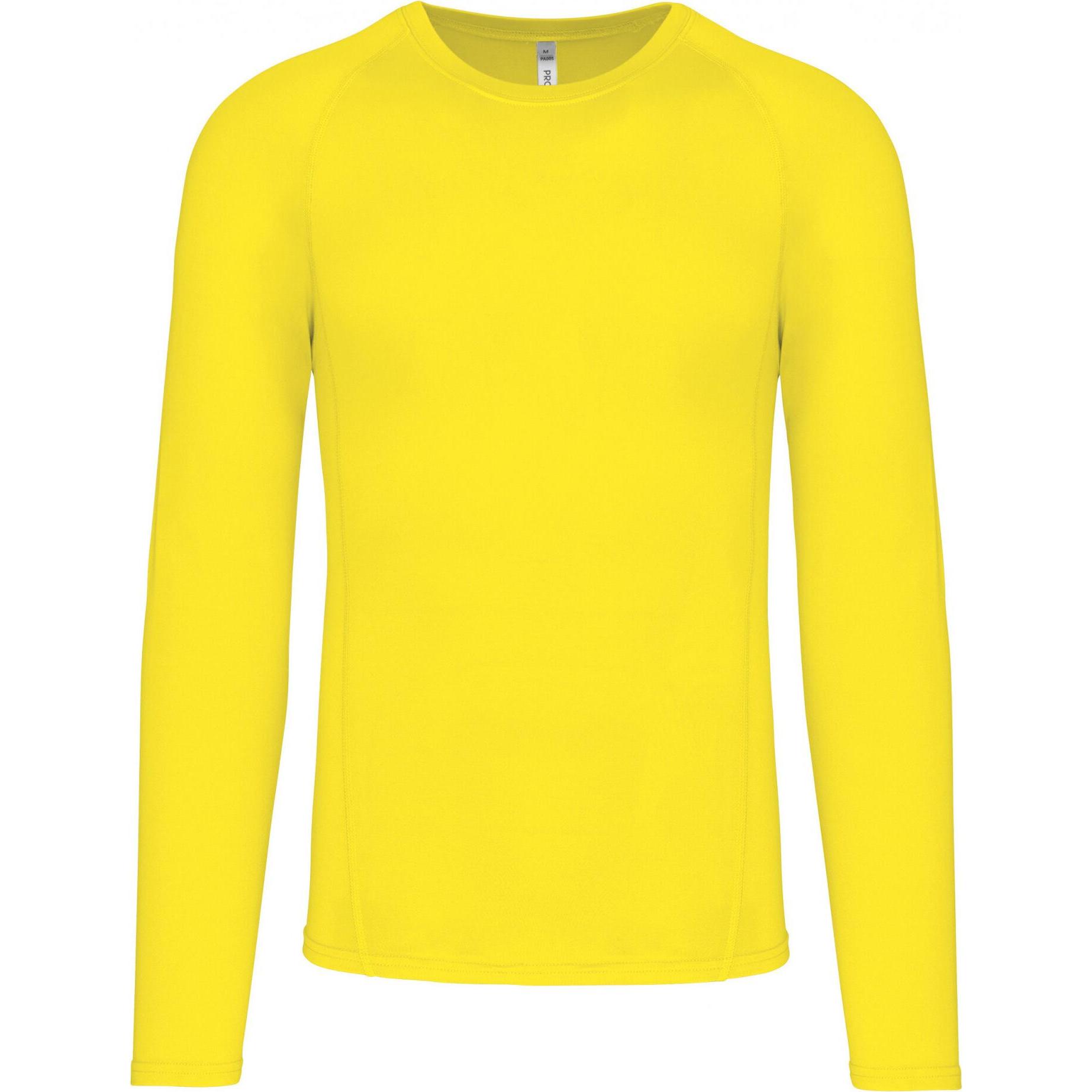 Proact, Herren, Sportshirt, Langarmshirt (M), Gelb, M