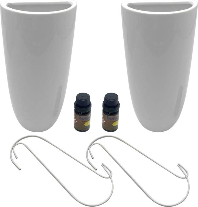 Produktbild Bon Aura Luftbefeuchter für Heizkörper, Keramik, 8er-Set