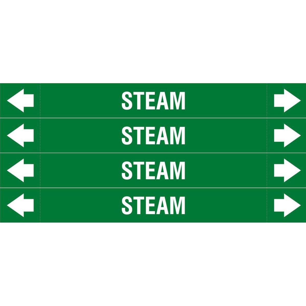 Brady, Etiketten, ASME - Rohrmarkierer - Steam