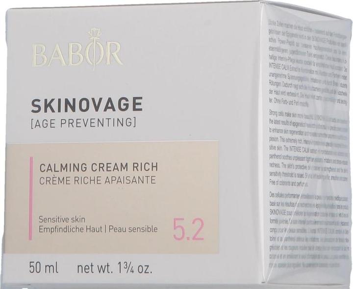 Actual product image Babor SKINOVAGE - Calming Cream Rich Sensitive Skin (50 ml, 24h cream)