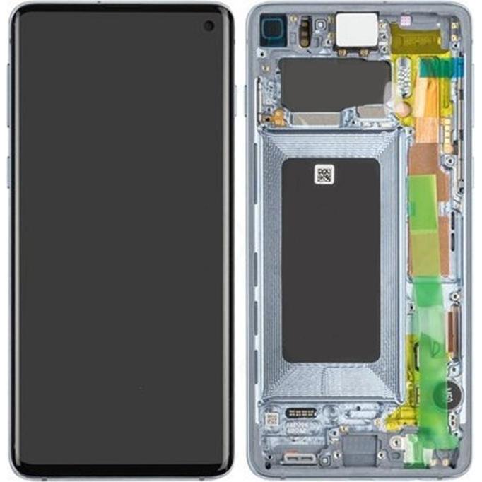 Samsung Octa SM-G973F (Display, Galaxy S10), Mobilgerät Ersatzteile, Blau