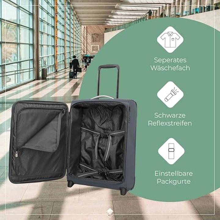 Actual product image Travelite Jetpack Multi Light 2 Rollen Kabinentrolley 55 cm (41 l)