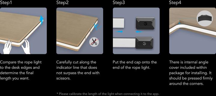 Image du produit Govee Gaming (RGBIC, 200 cm, Intérieur)