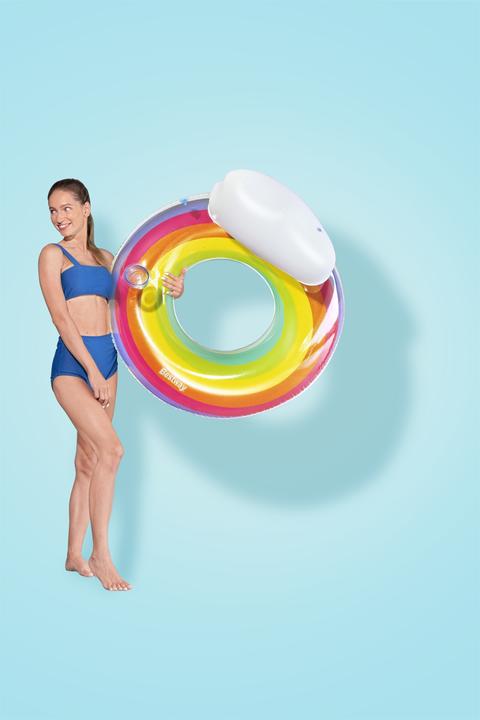 Immagine prodotto Bestway Pripučiamas plaukimo žiedas 107 cm Rainbow 43647