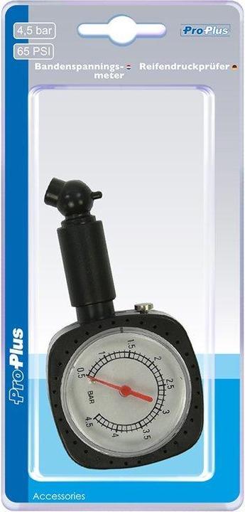 Immagine prodotto ProPlus Manometro per pneumatici 4.5Bar