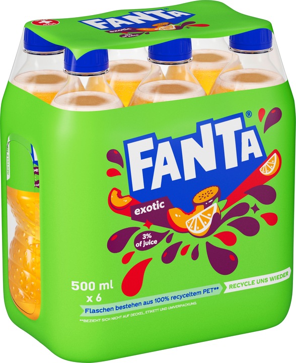 Image du produit Fanta Exotic (6 x 50 cl)