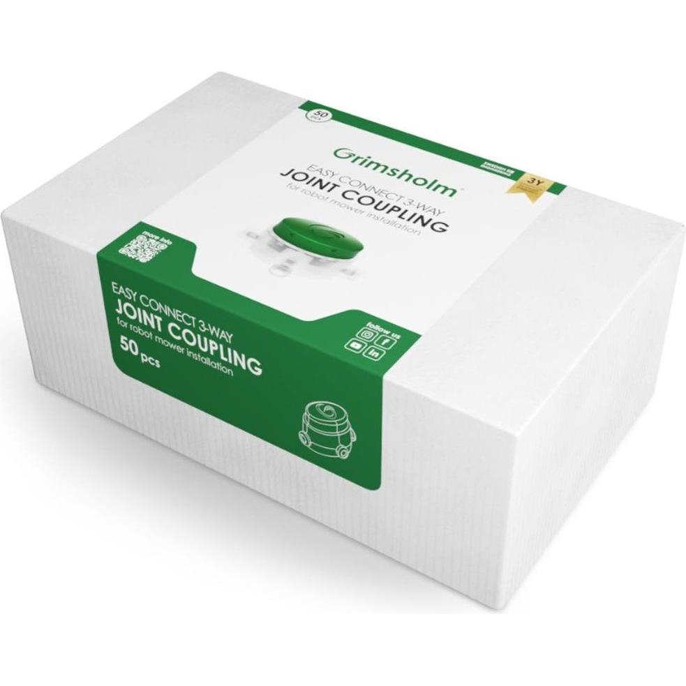 NoName, Accessori per macchinari da giardino, Giunto di accoppiamento per tosaerba robotici confezione da 50 pezzi (Robot falciante, Ricambi per macch