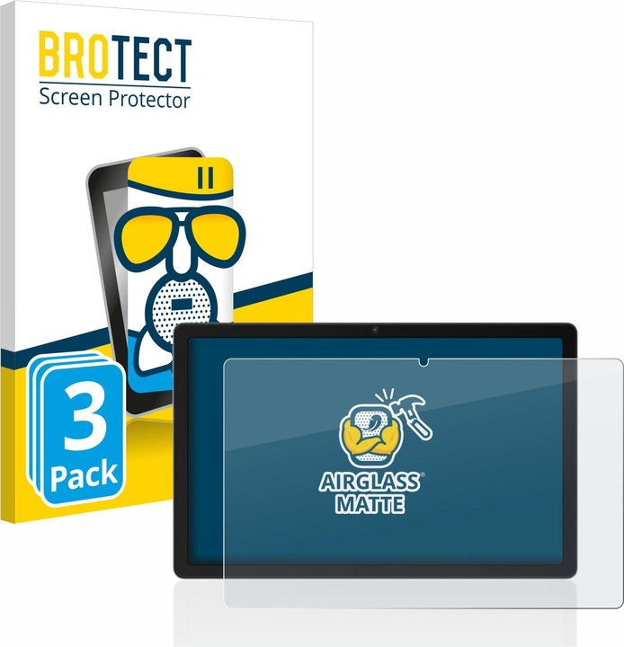 Produktbild BROTECT AirGlass Panzerglasfolie Matt (3 Stück, Blackview Tab 11 SE)
