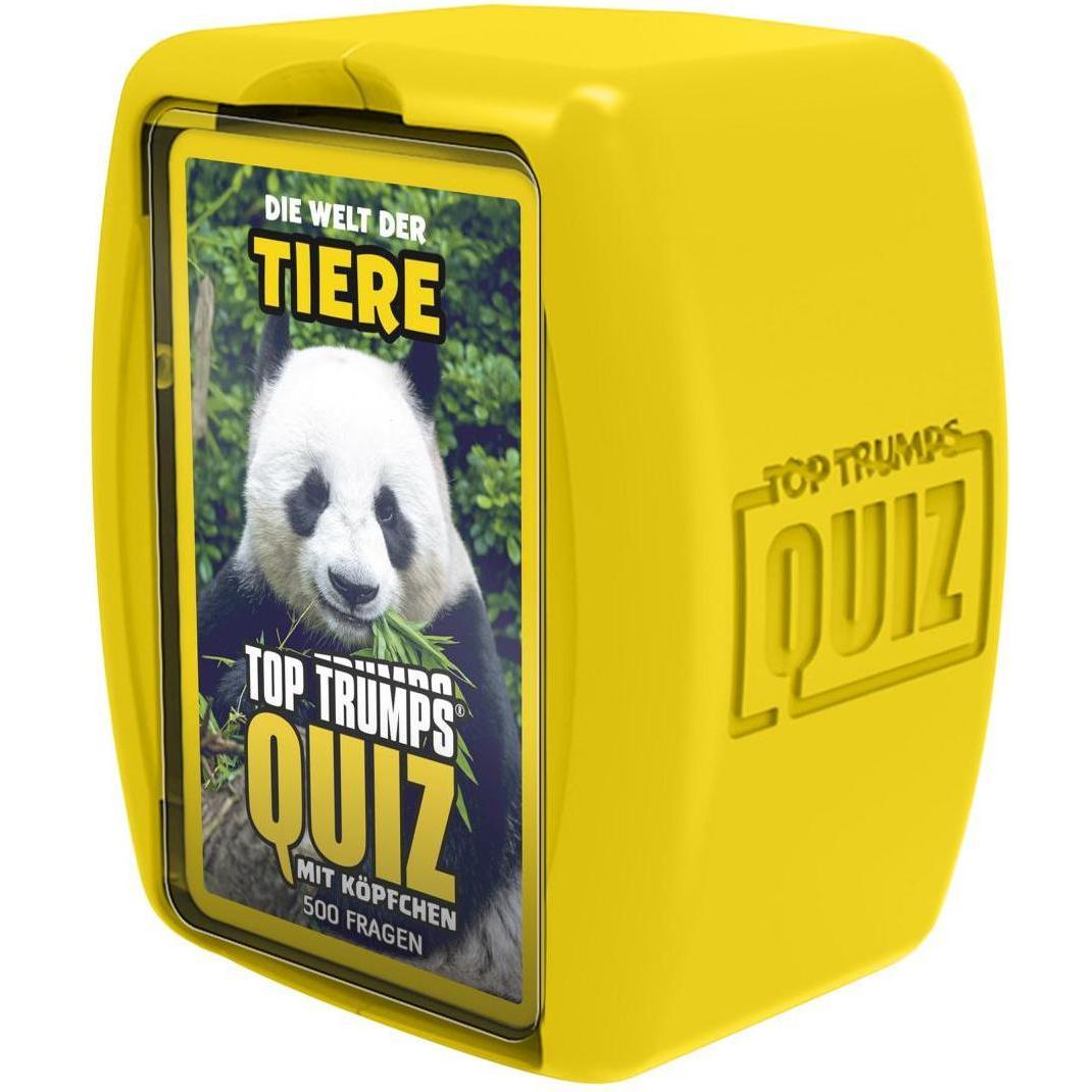 Winning Moves WIN47339 - Top Trumps Quiz: Welt der Tiere - Wissensspiel (DE), für 2 Spieler, ab 8 Jahren (Deutsch)