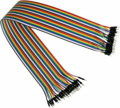 Kabelmeister Jumper Wire 40-Pin trennbare Adern für Arduino, Raspberry Pi etc., Stecker an Stecker