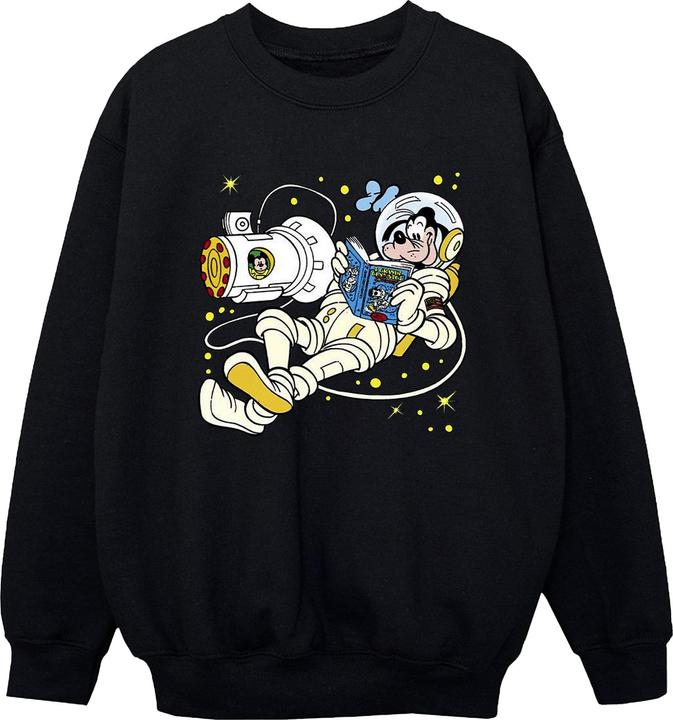 Immagine prodotto Disney Goofy Reading In Space Felpa Ragazzi (128)