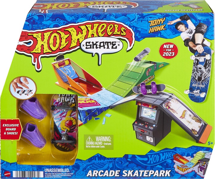 Produktbild Hot Wheels Skate Drop In Skate Set Sortiment
