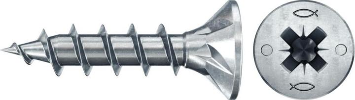 Produktbild Fischer PowerFast II 4,5x16 SK PZ VG blvz 200 (200 Schrauben pro Stück)