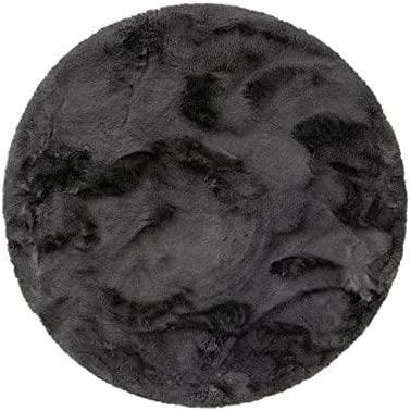 Strado, Teppich, Round carpet Rabbit 160x160 DeepGrey (gray) universal (Ø 160 cm)