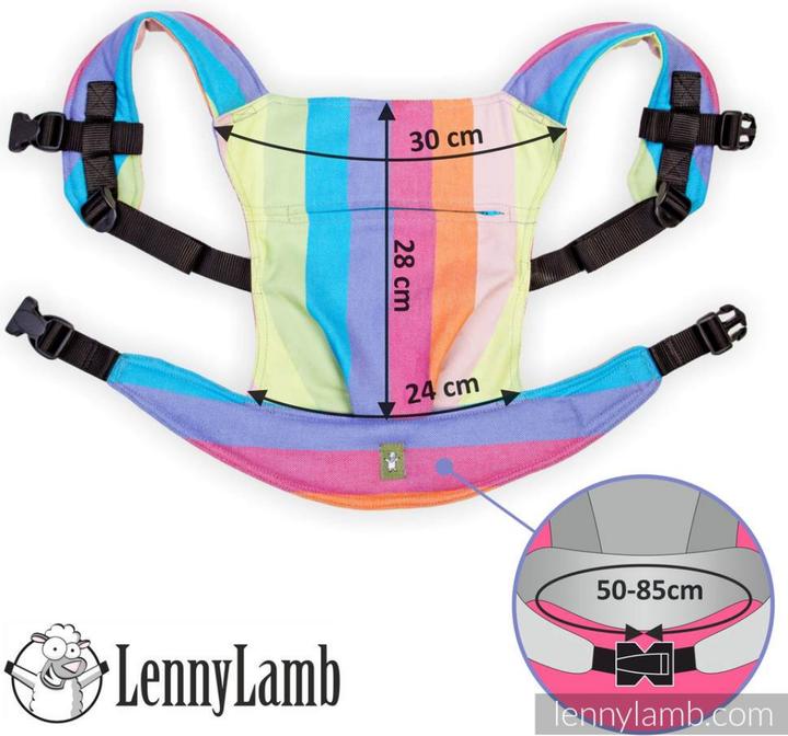 Image du produit Lennylamb Porte-bébé pour poupée - Rainbow Lotus