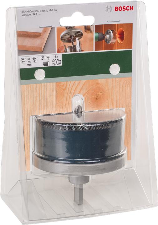 Produktbild Bosch Professional Zubehör 6tlg. Sägekranz-Set 46 53 60 67 74 81 mm (31 mm)