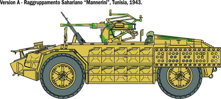 Produktbild Italeri AS 42 Sahariana