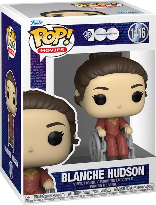 Produktbild Funko Qu'est-il arrivé à Baby Jane? POP! Vinyl figurines Blanche w/(B&W) Chase 9 cm