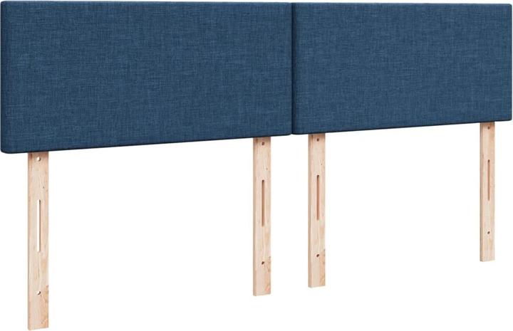 Produktbild vidaXL Bo x springbett mit Matratze 200 x 200 cm Stoff (200 x 200 cm)