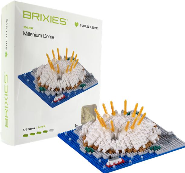 Actual product image Brixies Millennium Dome
