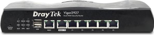 Image du produit Draytek Vigor2927 Routeur câble Gigabit Ethernet Noir