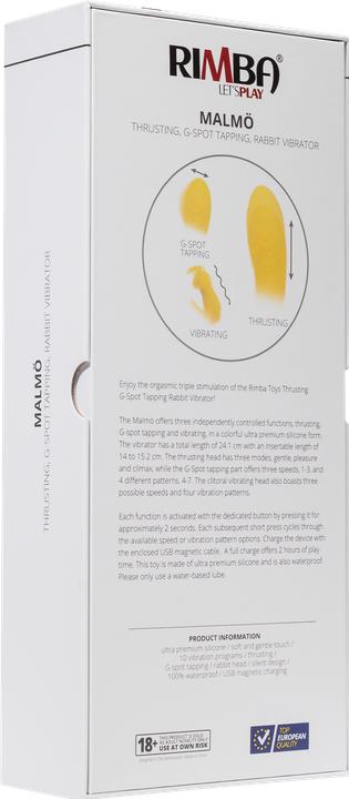 Productafbeelding Rimba Malmö Vibrator - Yellow