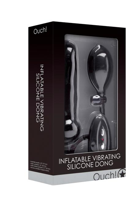 Produktbild Ouch! Inflatable Vibrating Silicone Dong