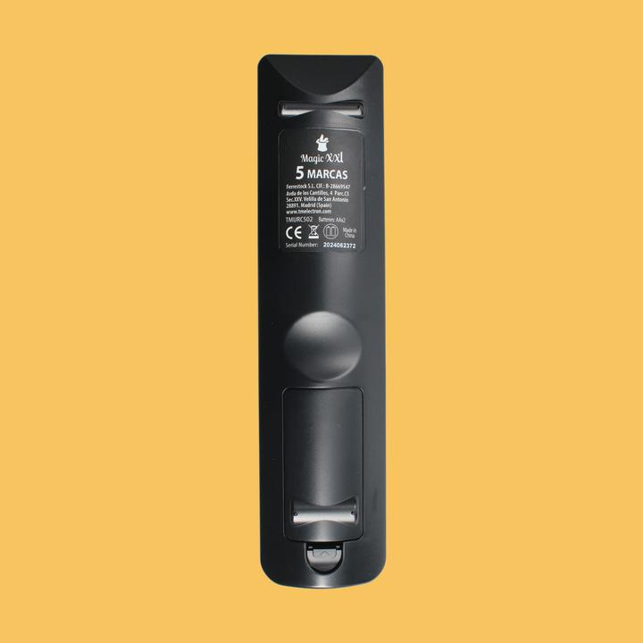 Produktbild TM Electron Fernbedienung SAMSUNG, LG, PHILIPS, SONY, PANASONIC Schwarz (Universal Fernbedienung, Infrarot)