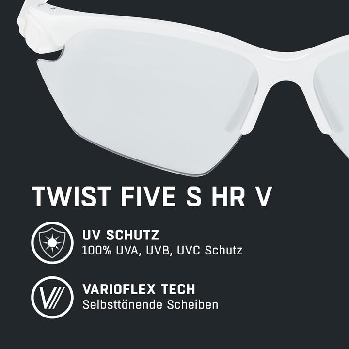 Produktbild Alpina Sports Twist Five HR S V (White Matt, Rainbow)